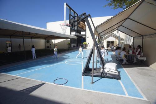 CANCHA DE BASKETBALL